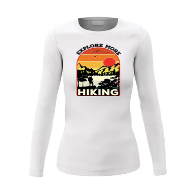 Explore More Hiking Women Long Sleeve Shirt